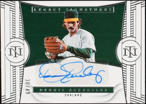 2023 Panini National Treasures - Dennis Eckersley #LS-DE