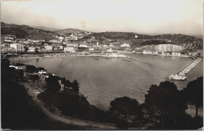 Spain Costa Brava Sant Feliu Vista General Vintage RPPC C186