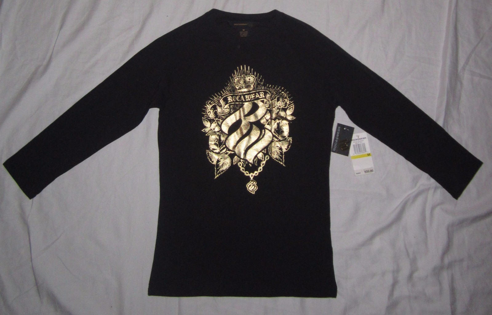 Tシャツ・カットソー Luxury Street Wear vintage net tops long Rocawear unisexual Luxury Street Wear vintage net tops long Rocawear unisexual