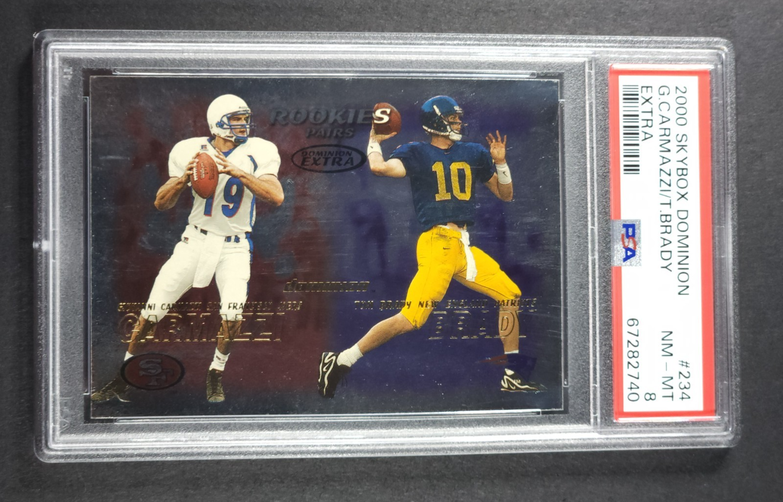 その他 NFL tom brady dominion rookiecard!!!!!! 2000 Skybox Dominion Rookie Pairs #234 Tom Brady | eBay