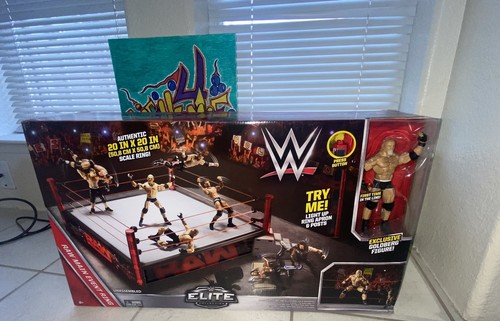 RAW MAIN EVENT RING ゴールドバーグフィギュア付き WWE Main Event