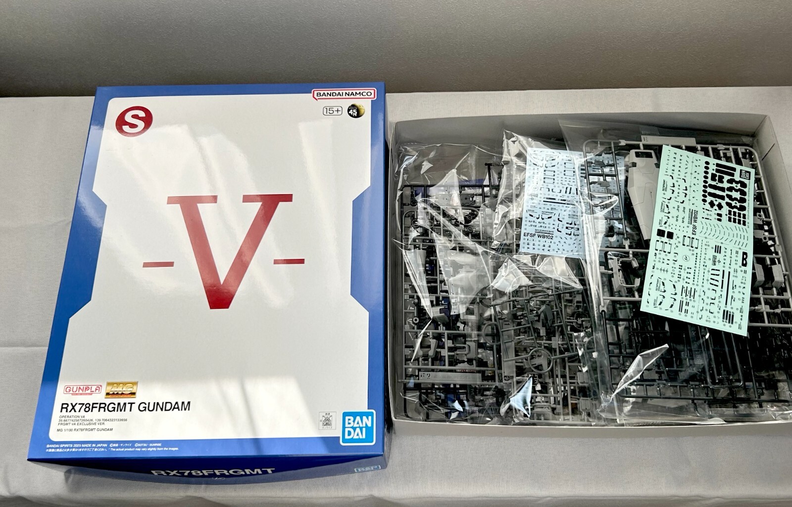 Japan】MG 1/100 RX78FRGMT GUNDAM Fragment Collaboration