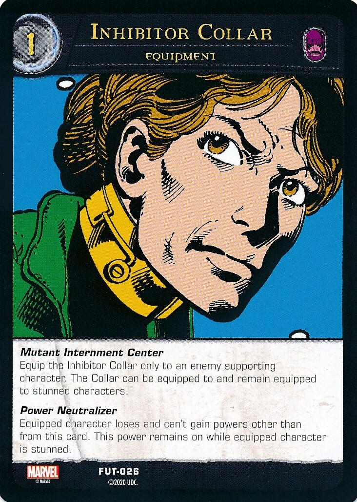 FUT-026 INHIBITOR COLLAR UD Marvel VS System OMEGA LEVEL