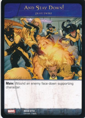 Marvel Upper Deck VS System NEW MUTANTS card Pick From List (CABLE X-23 X-MEN)