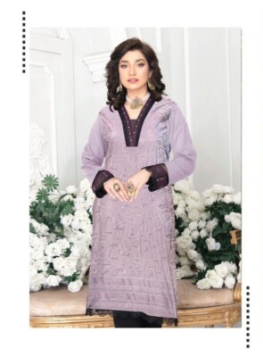 NISHA EMBROIDERED LAWN KURTI BY AALAYA  READY TO WEAR 