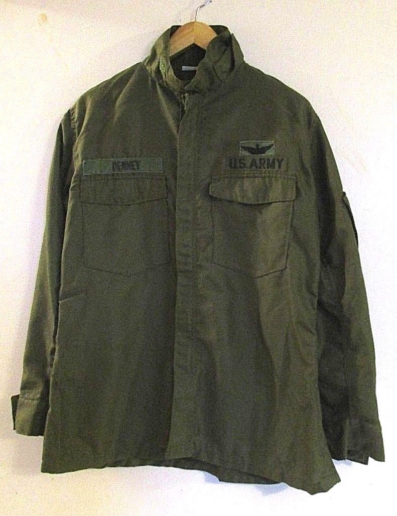 Vtg Vietnam era US army shirt and trousers pilot aviation OG-106 Airborne patch