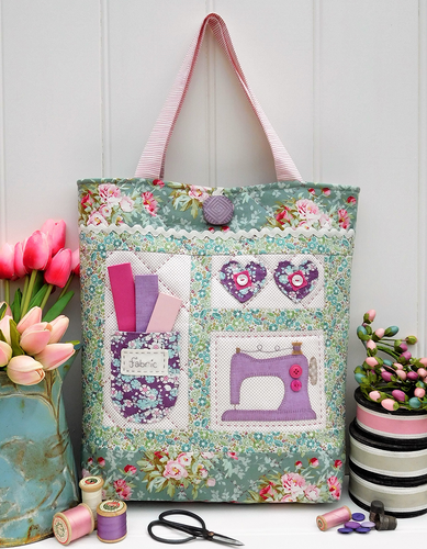 Fabric In My Pocket - Bag by Sally Giblin, Rivendale Collection - Pattern Only