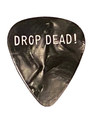 Vintage Guitar Picks-D Andrea 351-Ad-Lib-DROP DEAD- Joe Macey collection