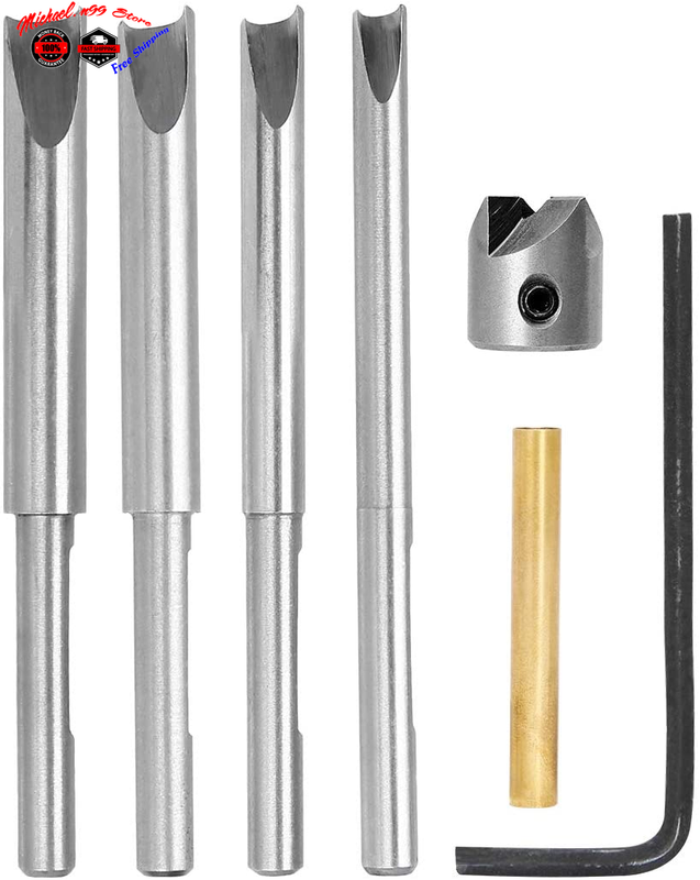 Pen Barrel Mill Trimmer Set, 7-Pieces Professional Turners Trimming System