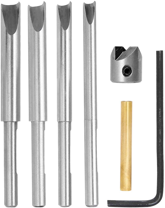 Pen Barrel Mill Trimmer Set, 7-Pieces Professional Turners Trimming System
