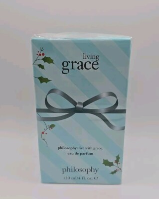 Philosophy Living Grace  Eau De Parfum Perfume 4 oz NEW  Sealed