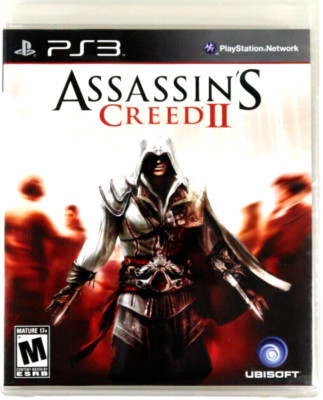 Assassin's Creed II (Sony PlayStation 3, 2012) New Sealed Game Loose Plastic PS3