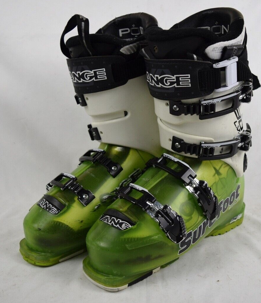 スキー 27-27.5 LANGE SUREFOOT RX130 LV LANGE SUREFOOT RX 130 LV SKI BOOTS MEN SIZE 26.5/8.5 WOMEN