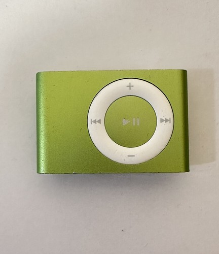 Apple iPod shuffle 2nd Generation Green (1 GB) Works Great