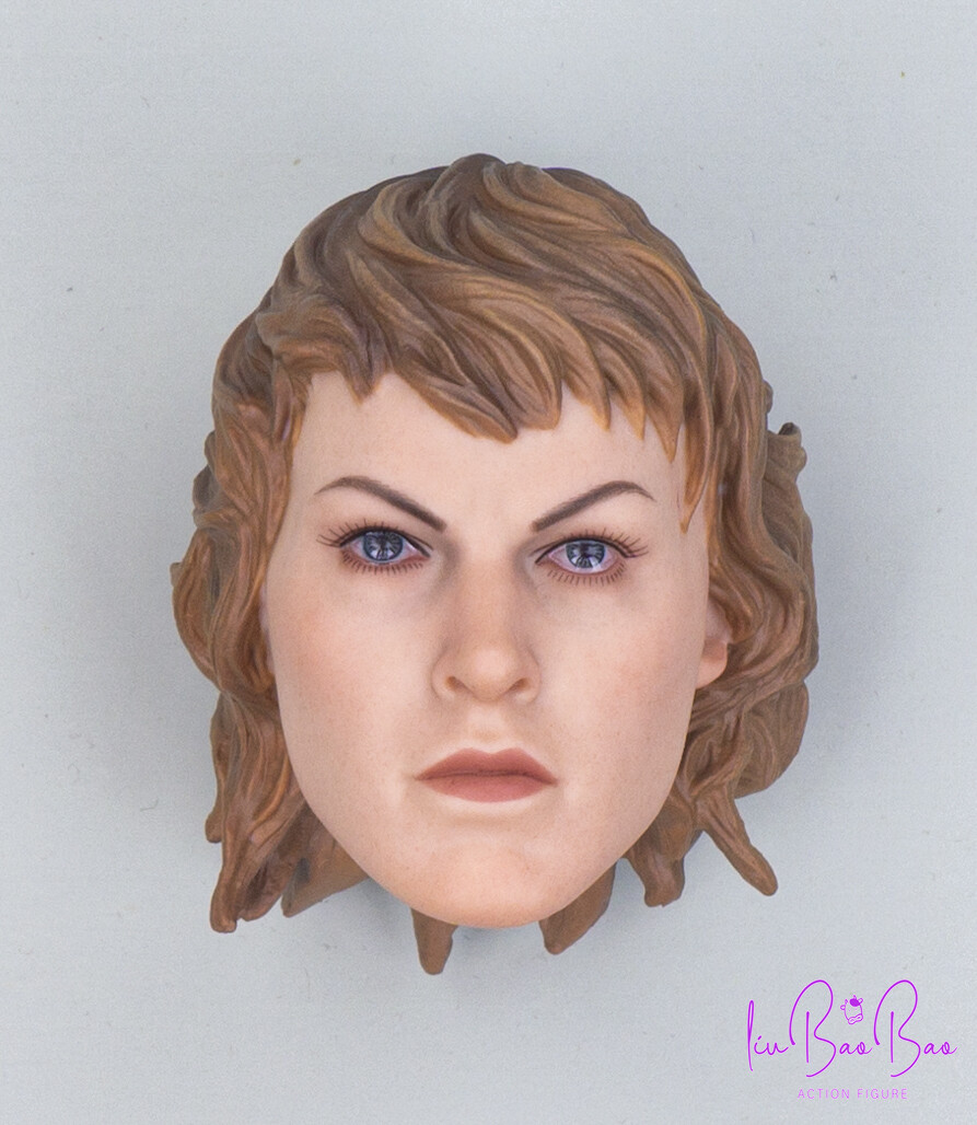 Head Sculpt for SWTOYS FS040 Alice 1/6 Scale Action Figure