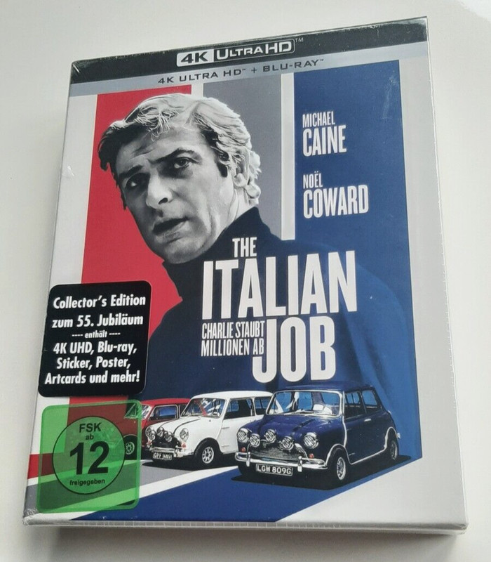 The Italien Job - Charlie Staubt Millionen Ab / Limited Collectors Edition / Oop