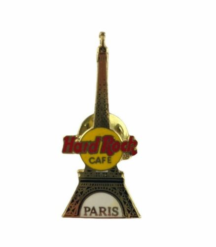 Hard Rock Cafe Paris Eiffel Tower Logo Lapel Pin