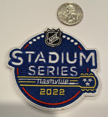 NASHVILLE PREDATORS ￼STADIUM SERIES 2022 Embroidered Iron On Patch 3 x 3''  Nice!