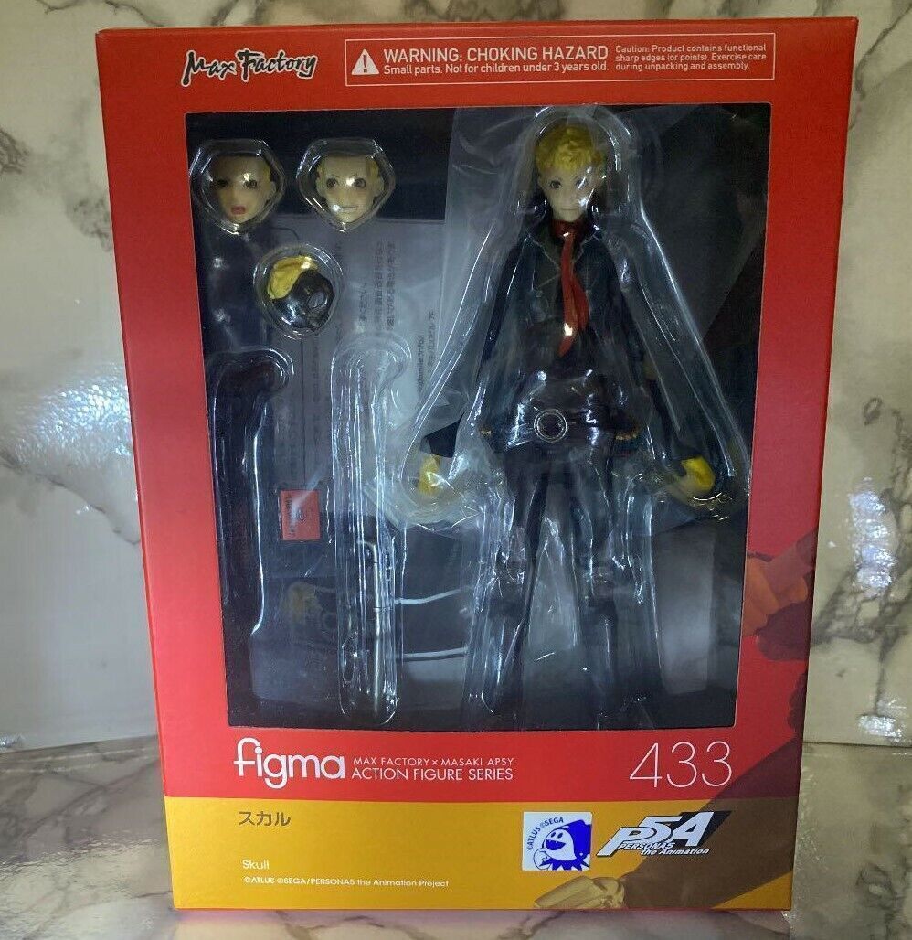 figma 433 PERSONA5 the Animation スカル Max Factory Persona 5 the Animation Sakamoto Ryuji Skull