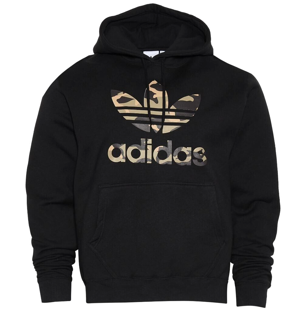 NEW MENS ADIDAS ORIGINALS CAMO TREFOIL HOODIE ~SIZE MEDIUM #IC2426
