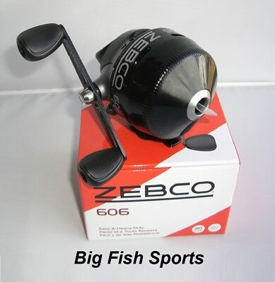 made USA! ligne Spincast Reel environ 3.63 kg Zebco Pro Staff Model FT25 Feather Touch 8 lb