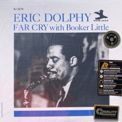 ERIC DOLPHY WITH BOOKER LITTLE ''FAR CRY'' AP, LE, NE, SO, RVG, 180G, NEW/SEALED!!