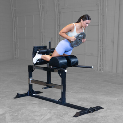 Pro ClubLine Glute Ham Machine by Body-Solid, Black Finish