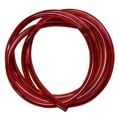 7' Red Fuel Line Tube Hose For Mini Bike Go Kart Atv Cycle Dirt Bike Etc