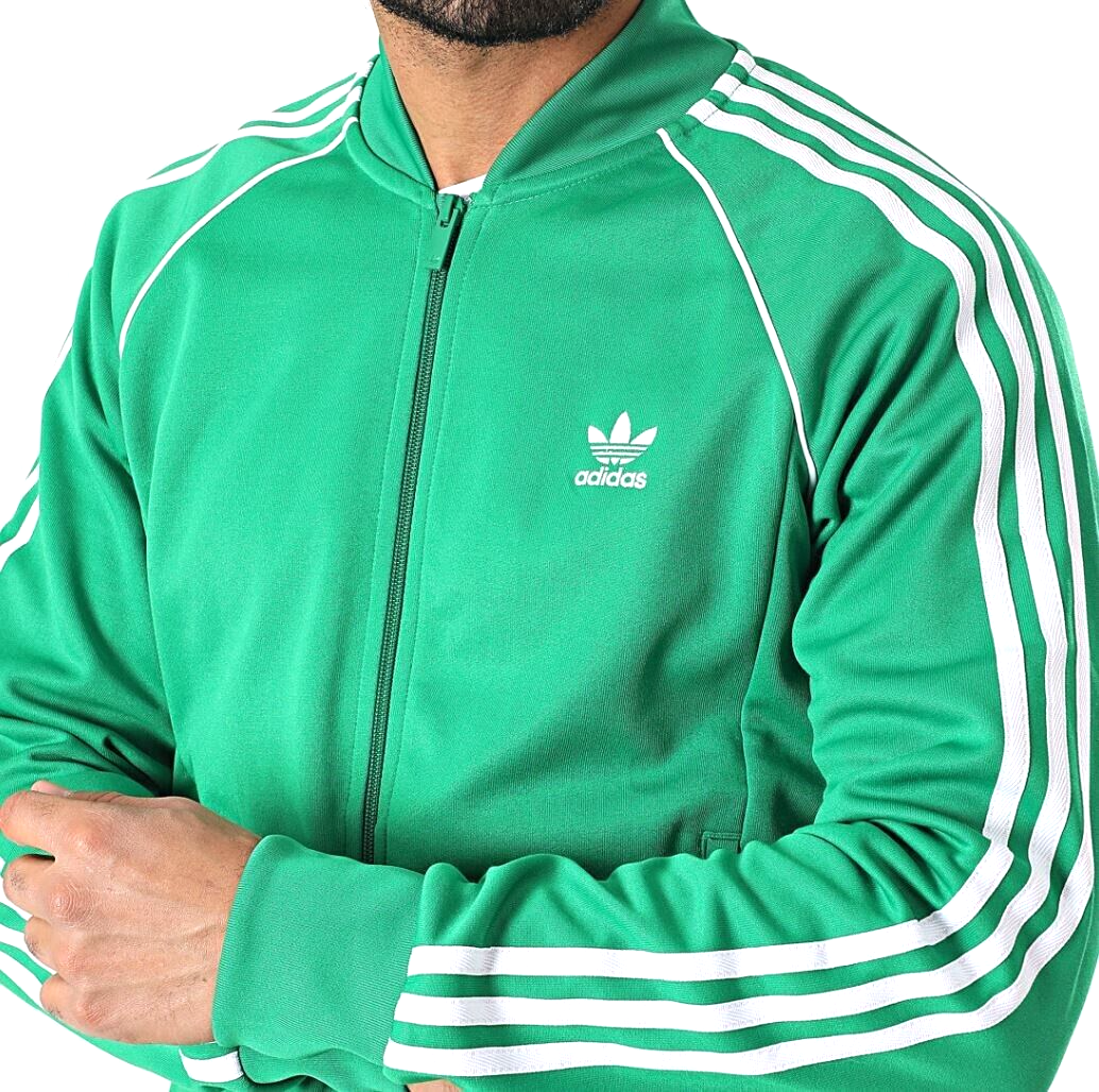 adidas グリーン ジップアップジャケット M アディダスオリジナルス adidas originals ジャケット ジャージ