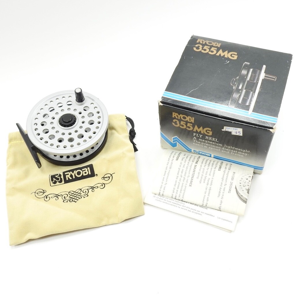 Ryobi 355MG Fly Fishing Reel. W/ Box. Made in Japan. | eBay