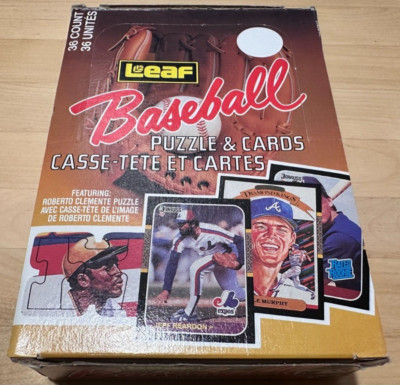 *RARE* Unopened 1987 Donruss Gold Leaf Baseball Cards Canadian Box  36 Wax Packs