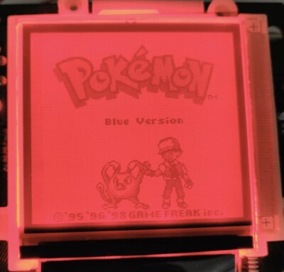 Nintendo Game Boy Original DMG-01/Pocket Bivert Chip & Backlight Mod Kit RED