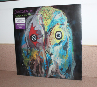 Dinosaur Jr.  Sweep It Into Space Purple Ripple Vinyl NEW Sealed LP