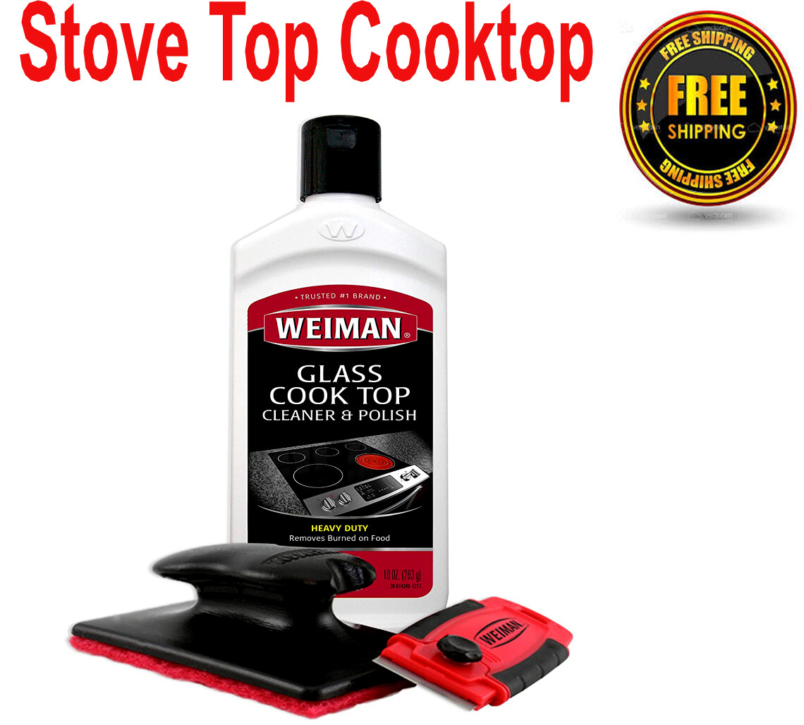 Glass Ceramic Stove Top Cooktop Surfaces Cleaner Scraper Cleaning And