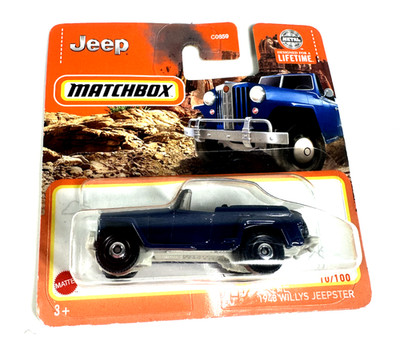 MATCHBOX 1948 WILLYS JEEPSTER MATTEL