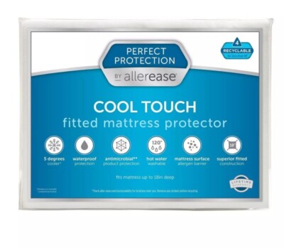 King Perfect Protection Cool Touch Mattress Protector - Allerease