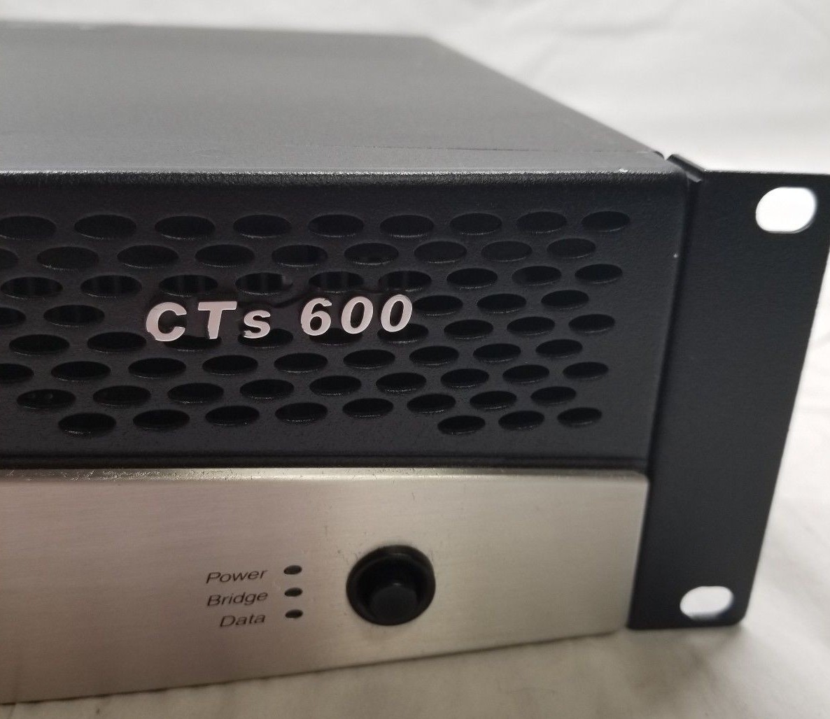 CROWN CTS-600 CTS600 2 CHANNEL 600 WATT POWER AMPLIFIER AMP VERY NICE CONDITION