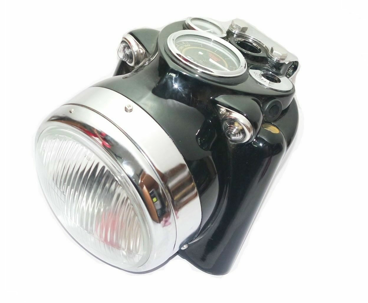 Fits Royal Enfield  350 500 Headlamp Headlight Casing Complete Assembly 