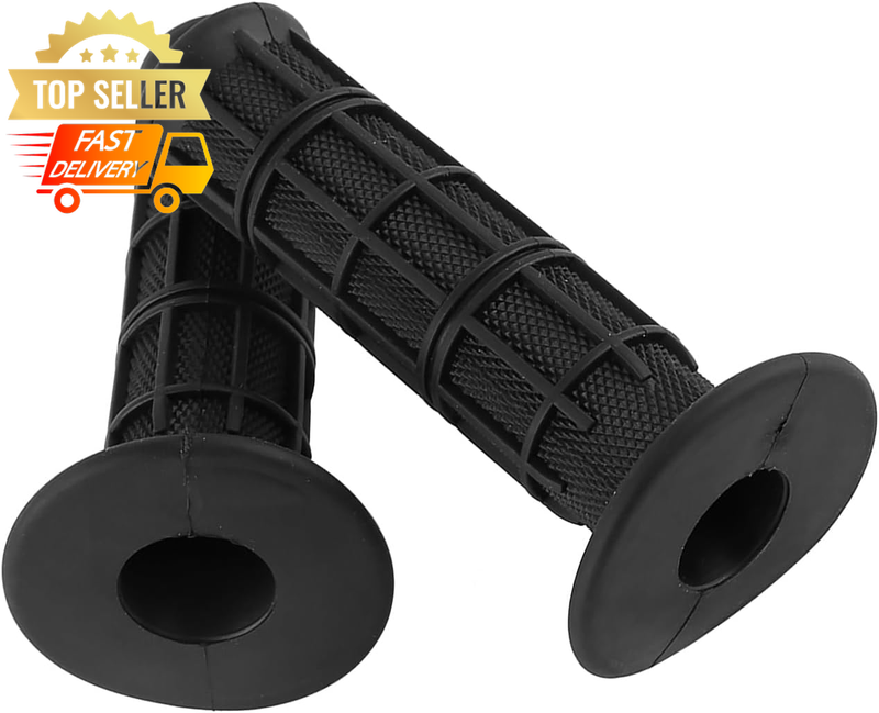 Silicone 7/8" Motorcycle Handlebar Grips - Comfortable Safe Replacement