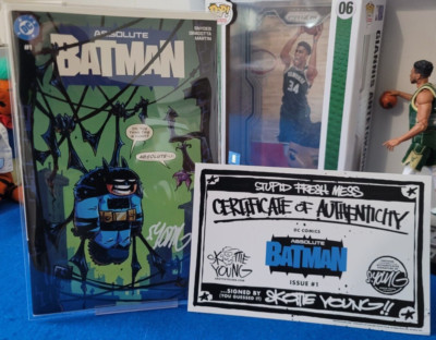 Absolute Batman #1 DC Comics - Skottie Young Exclusive SIGNED w/ COA Ltd. 2,500