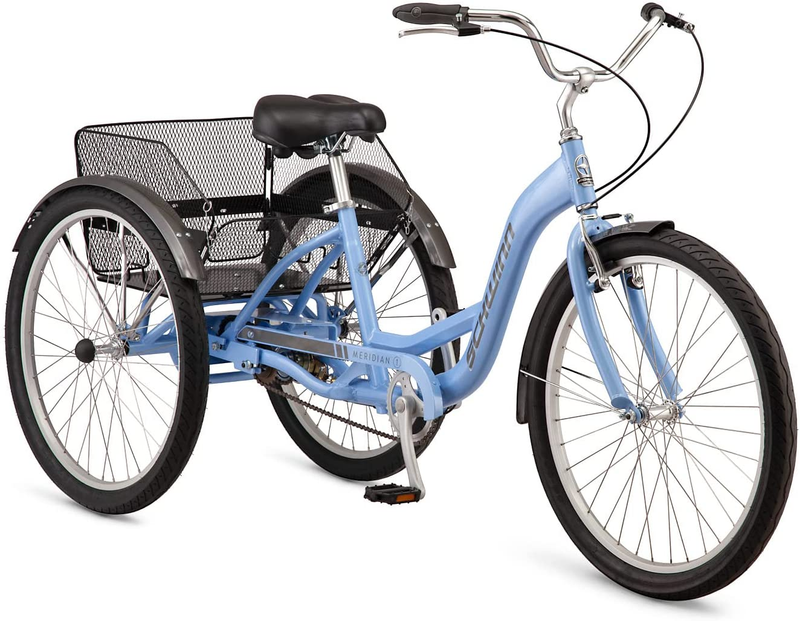 Schwinn Meridian Adult Trike, Three Wheel Cruiser Bike, 1-Speed, 26-Inch Wheels,