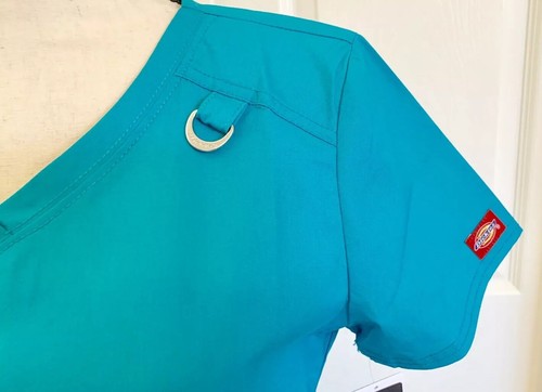 Dickies EDS Stretch V-Neck Tops With Contemporary SMALL