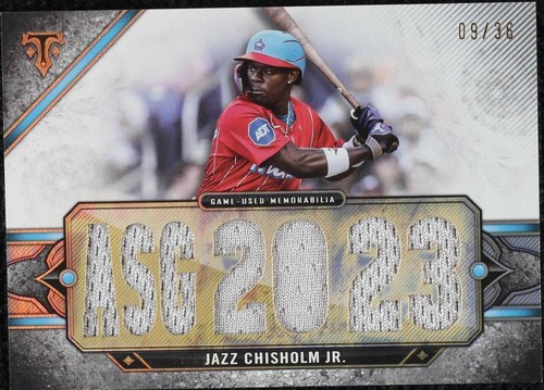2024 Topps Triple Threads - Jazz Chisholm #TTR-JAZ1