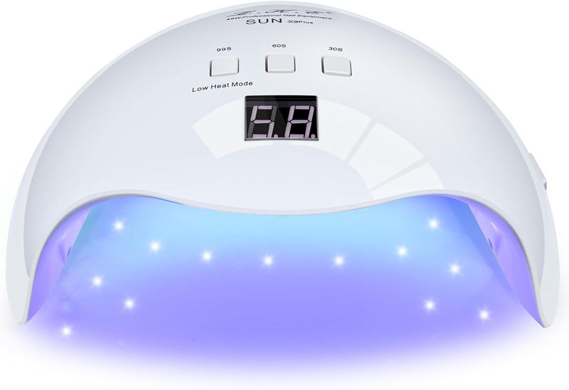 UV Nail Light, Nail Dryer UV Light for Gel Nails with 3 Timers Professional UV