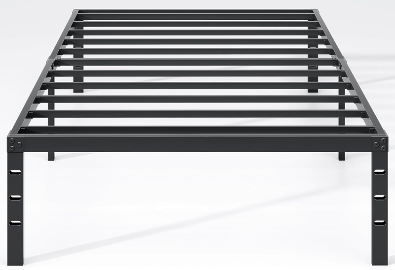 Metal Bed Frame-Simple and Atmospheric Metal Platform Bed Frame, Storage Space u