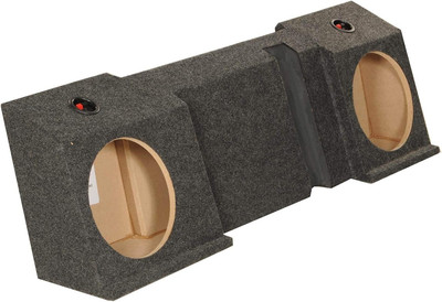 Q-POWER Underseat Dual 10'' Subwoofer Sub Box