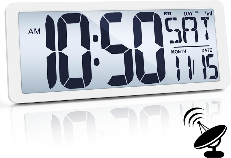 Atomic Clock with Backlight, 14.2