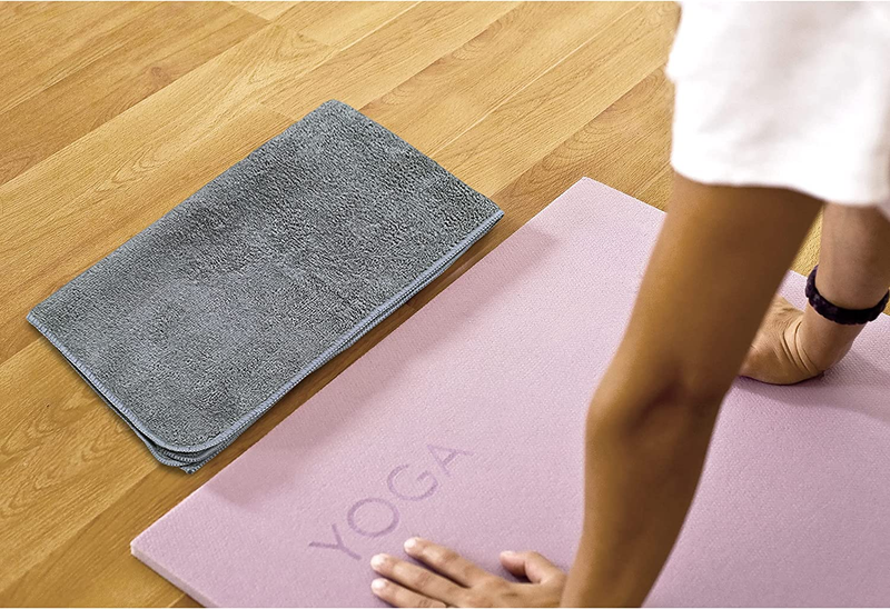Eurow Microfiber Gym Towels for Sports, Fitness, Exercise, and Yoga, Gentle and