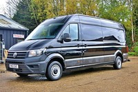 VOLKSWAGEN CRAFTER TRENDLINE AIRCON EURO 6 LWB HIGHROOF CR35 Black Manual Diese