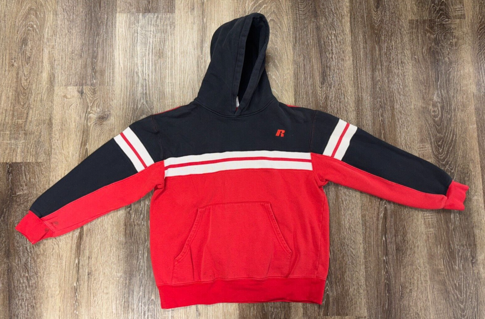 90s RUSSELL vintage hoodie パーカー スウェット 古着 90s USA製 Russell 無地 ソリッド セットイン スウェット
